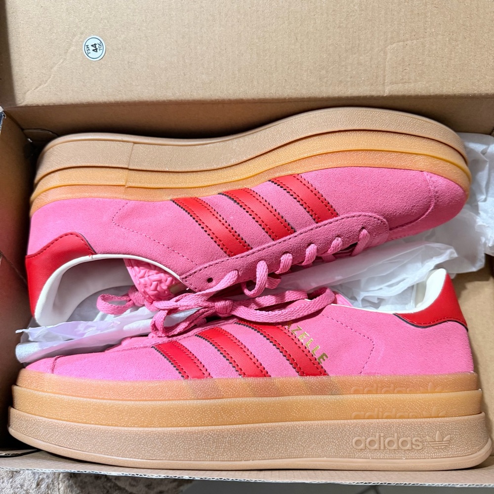 adidas Pink and Red Women's Sneakers